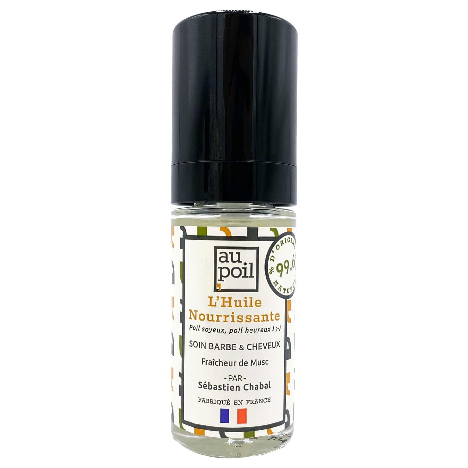 hairgum huile barbe vanille menthe