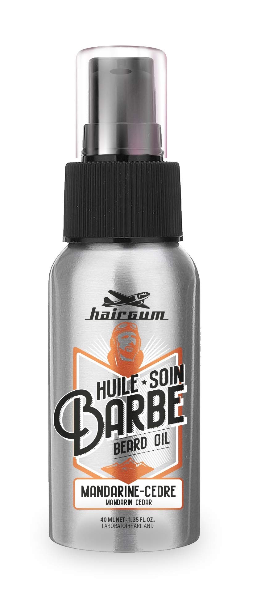 hairgum huile barbe vanille menthe